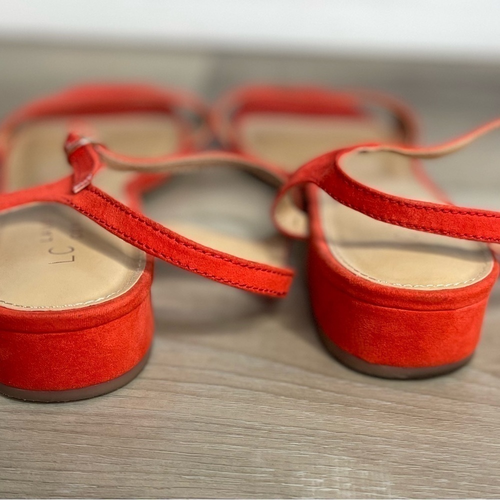 LC Lauren Conrad Women's Block Heel Sandals - Picture 3 of 4